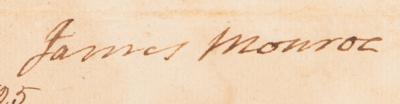 Lot #3 James Monroe Letter Signed as President, Calling to Convene the Senate on Adams's Inauguration Day - Image 3