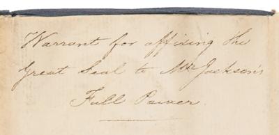 Lot #117 King George III Appoints His Ambassador to the United States of America - Image 6