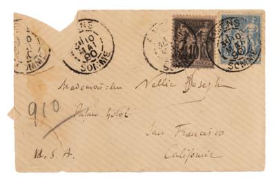 Lot #355 Jules Verne Autograph Letter Signed: "A few lines from the father of Phileas Fogg" - Image 3