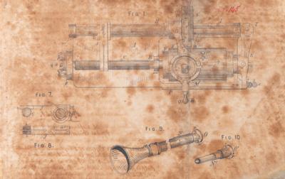 Lot #140 Thomas Edison Document Signed for Phonograph Patent (1890) - Image 5