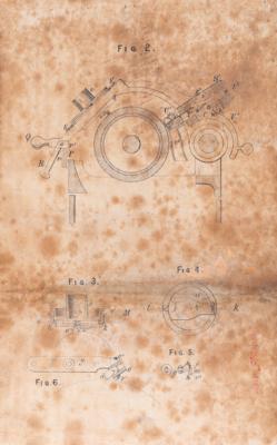 Lot #140 Thomas Edison Document Signed for Phonograph Patent (1890) - Image 6