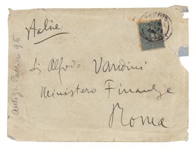 Lot #406 Giacomo Puccini Autograph Letter Signed on Madame Butterfly: "It is the first opera ever performed in Japanese costumes at the Opera Comique" - Image 3