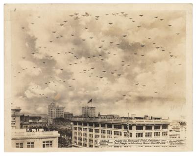 Lot #276 End of WWI: Aviation Celebration Original Photograph - Image 1