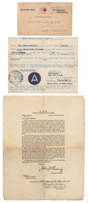 Lot #277 End of WWI: Pershing's General Orders,