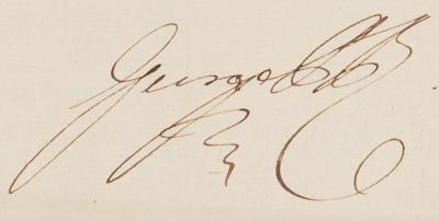 Lot #198 King George IV Appoints His Ambassador to China - Image 2