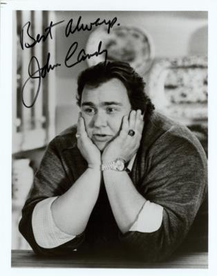 Lot #601 John Candy Signed Photograph - Image 1