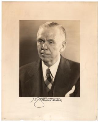 Lot #272 George C. Marshall Signed Photograph - Image 1