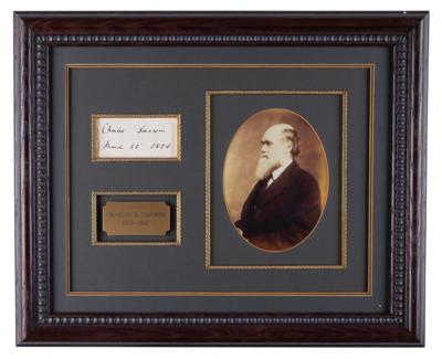 Lot #138 Charles Darwin Signature - Image 2