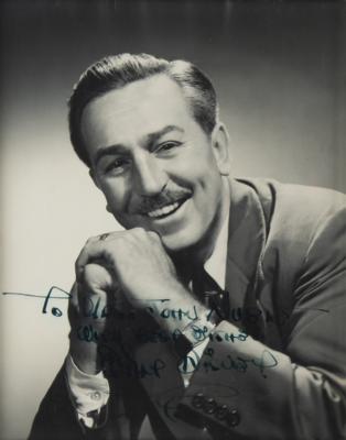 Lot #331 Walt Disney Signed Photograph