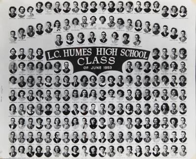 Lot #538 Elvis Presley 1953 High School Class