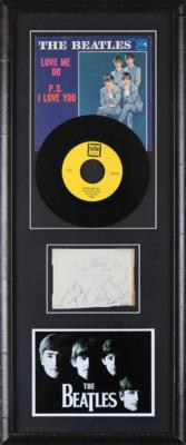 Lot #419 Beatles Signatures (c. 1963) - Image 2