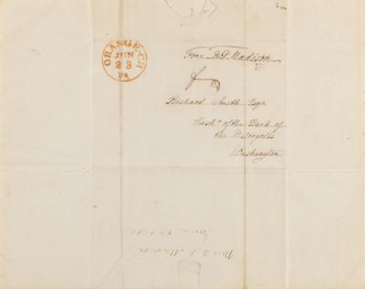 Dolley Madison Autograph Letter Signed with Free Frank | RR Auction