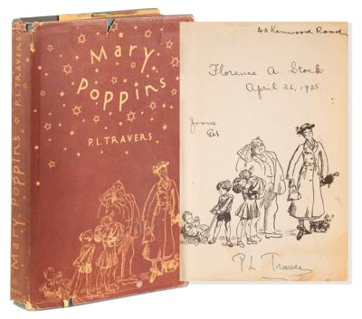 Lot #390 P. L. Travers Signed Book - Mary Poppins (First Edition) - Image 1