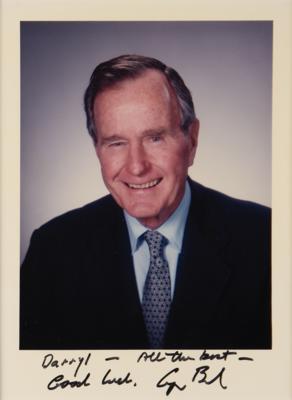 Lot #36 George Bush Signed Photograph - Image 2