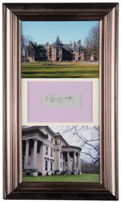 Lot #237 Cornelius Vanderbilt Signature - Image 1