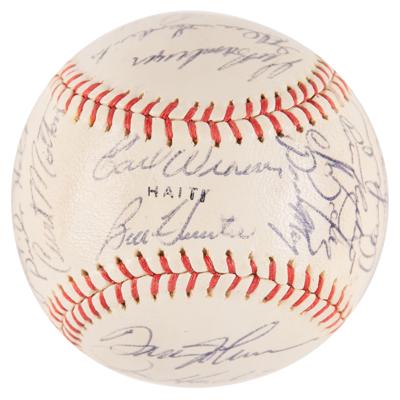 Lot #719 Baltimore Orioles: 1969 Team-Signed Baseball - Image 1