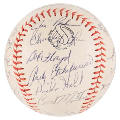 Lot #719 Baltimore Orioles: 1969 Team-Signed Baseball - Image 2