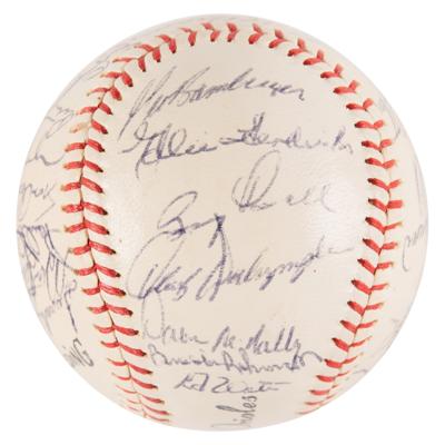 Lot #719 Baltimore Orioles: 1969 Team-Signed Baseball - Image 5