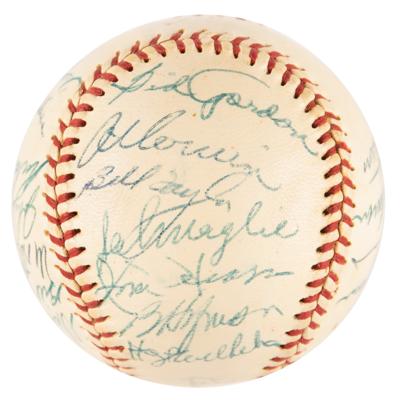 Lot #738 NY Giants: 1955 Team-Signed Baseball - Image 5