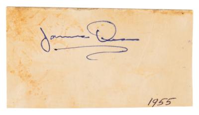 Lot #577 James Dean Signature