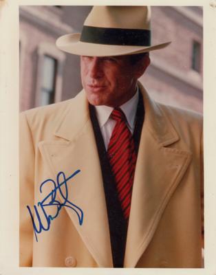 Lot #592 Warren Beatty Signed Photograph - Image 1