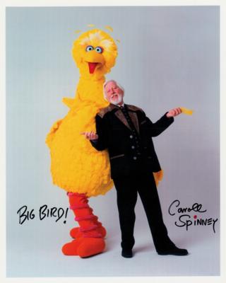 Lot #691 Carroll Spinney Signed Photograph - Image 1