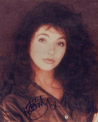 Lot #479 Kate Bush Signed Photograph - Image 1