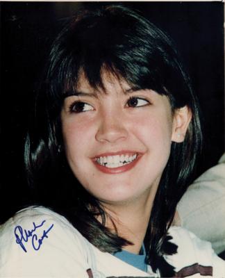 Lot #602 Phoebe Cates Signed Photograph - Image 1