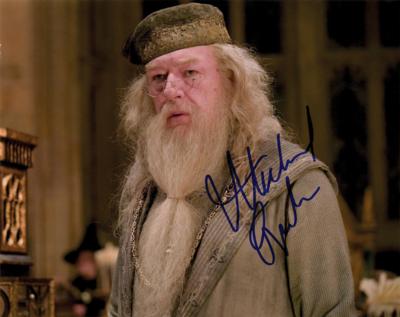 Lot #633 Harry Potter: Michael Gambon Signed Photograph - Image 1