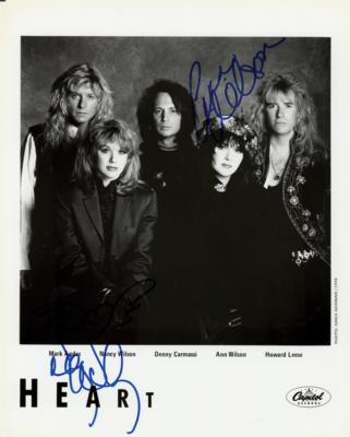 Lot #512 Heart: Ann and Nancy Wilson Signed Photograph - Image 1