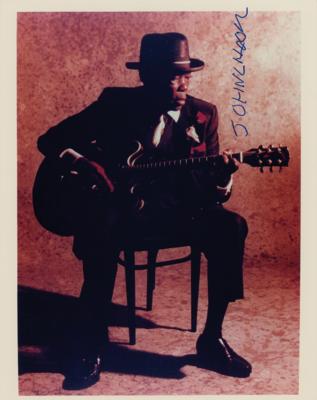 Lot #456 John Lee Hooker Signed Photograph - Image 1