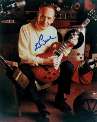 Lot #531 Les Paul Signed Photograph - Image 1