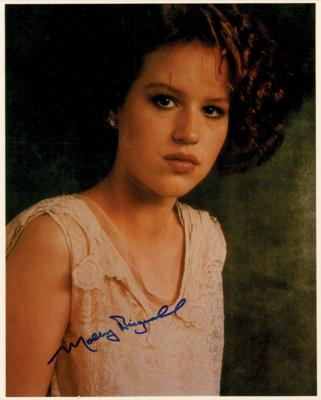 Lot #681 Molly Ringwald Signed Photograph - Image 1