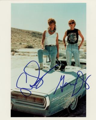 Lot #703 Thelma & Louise: Susan Sarandon and Geena Davis Signed Photograph - Image 1