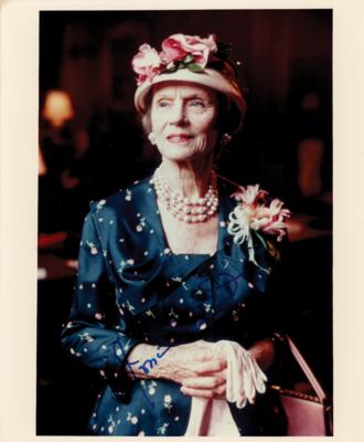 Lot #698 Jessica Tandy Signed Photograph