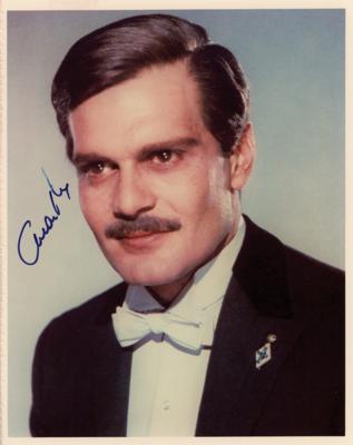 Lot #685 Omar Sharif Signed Photograph