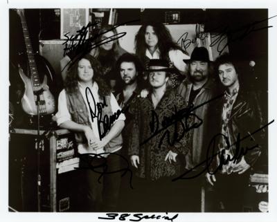 Lot #462 38 Special Signed Photograph - Image 1