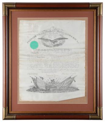 Lot #10 Abraham Lincoln Document Signed as President for an Assistant Adjutant General Killed in Action at Cedar Creek - Image 3