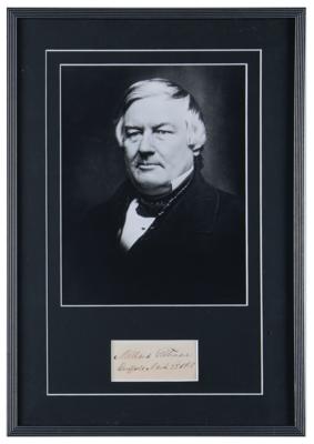 Lot #52 Millard Fillmore Signature - Image 1