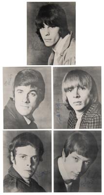Lot #434 The Yardbirds (5) Signed Promotional Photographs - Image 1