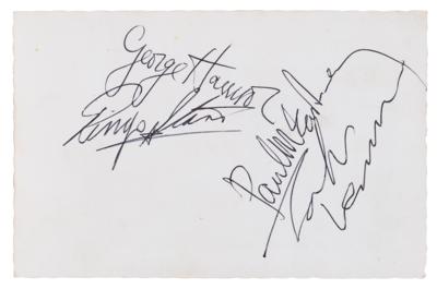 Lot #418 Beatles Signed Promotional Photograph -obtained at King George’s Hall in Blackburn, Lancashire, on June 9, 1963 - Image 2