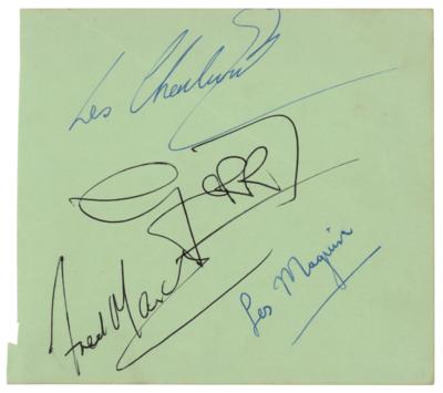 Lot #508 Gerry and the Pacemakers Signatures - Image 1