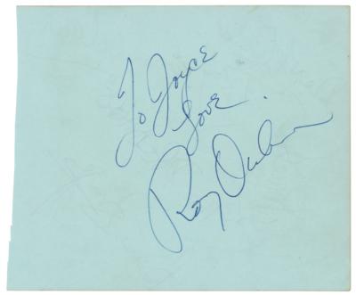 Lot #530 Roy Orbison and Freddie and the Dreamers Signatures - Image 1