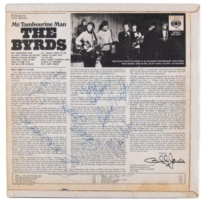 Lot #424 The Byrds Signed Album - Mr. Tambourine Man - our first fully signed example - Image 1