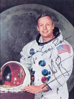 Lot #293 Neil Armstrong Signed Photograph - Image 2