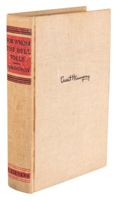 Lot #346 Ernest Hemingway Signed Book - For Whom the Bell Tolls - Image 5