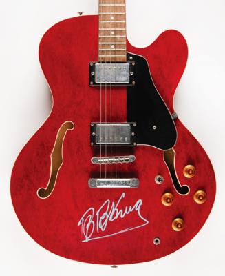 Lot #417 B. B. King Signed Electric Guitar - Image 1