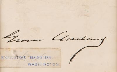 Lot #43 Grover Cleveland Signature - Image 2
