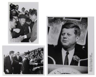 Lot #67 John F. Kennedy Photograph and Itinerary Collection from the Estate of Dave Powers - Image 3