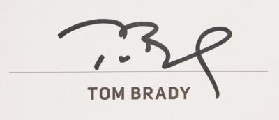 Lot #725 Tom Brady Signed Book - Image 2